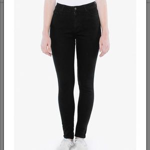 American Apparel high waisted jeans